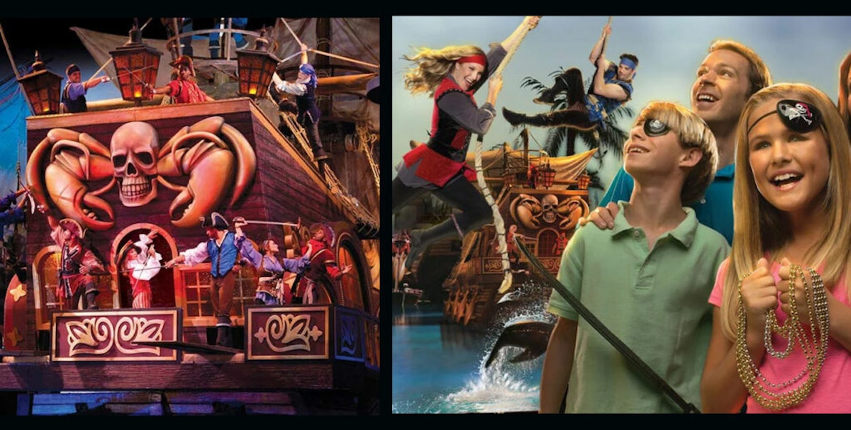 Pirates Voyage Dinner & Show The Monster Coupon Book