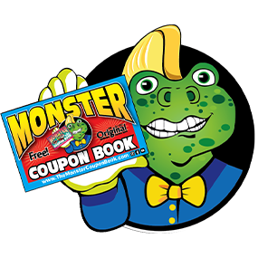The Monster Coupon Book logo